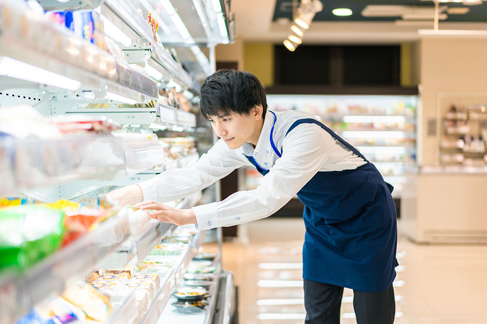 スーパーマーケット売り場のイメージ